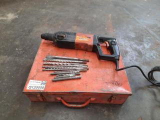 Ramset Rotary Hammer Drill (DD525) With Case.