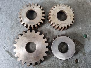 3 x Gear Shaper Cutters