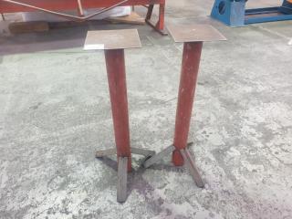 2 x Metal Workshop Stands