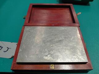 Metal Block in Wooden Case