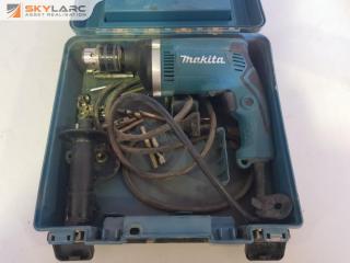 Makita Hammer Drill in Case