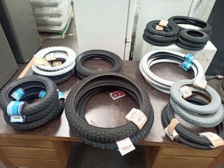 Large Assortment of Children's Bike Tyres