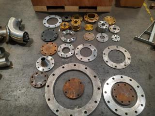 Large Assortment of Flanges