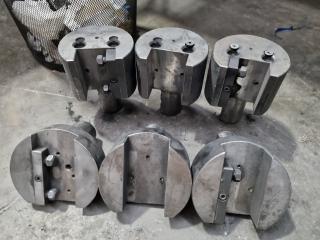 6x Milling Lathe Chucks