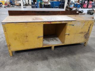 Heavy Duty Steel Workbench