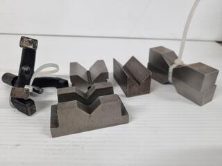 Assorted Precision Milling Blocks, Clamps
