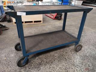 Heavy Duty Workshop Trolley Shelf Cart