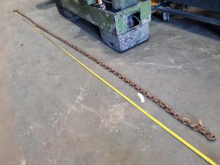 Large Single Leg Lifting Chain, 5.8m Length