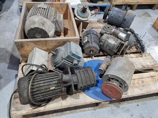 9 x Assorted Electrical Motors
