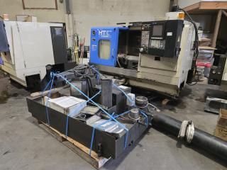 Hitachi Seiki CNC Lathe with Bar Feeder
