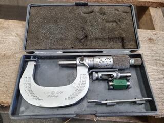 Mitutoyo 0-2" Outside Micrometer 104-165
