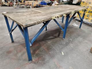 Sturdy Workshop Table Workbench