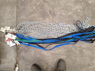 Lot of Dog Chains and Leads 