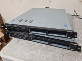 2x IBM System x3250 Series Servers