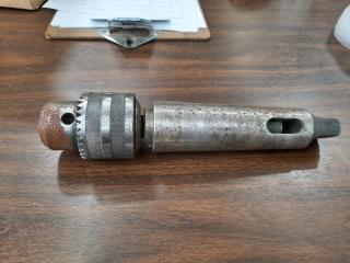 40mm Drill Chuck with Morse Taper Attachment