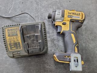 DeWalt 18V XR Impact Driver DCF887-XE, w/ Charger