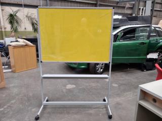 Mobile Dpuble Sided Modified Tack Board