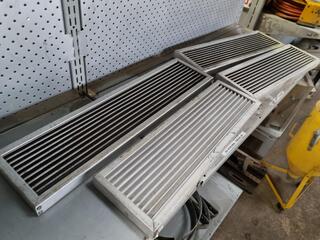 4x Aluninium Weatherproof Vents
