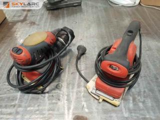 2 x Black and Decker Sanders