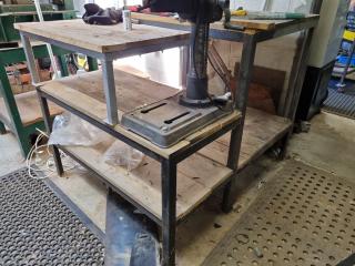 Multi-Level Workshop Table Workbench