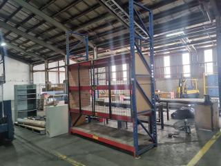 Pallet Racking Shelving Unit with Doors