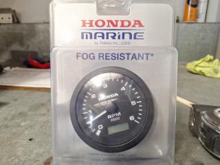 Honda Marine Fog Resistant 6k Tachometer 