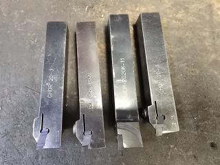 4 x Lathe Tools 