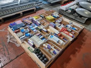 Pallet of Assorted Industrial Bearings