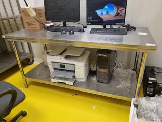 Stainless Steel Bench Table