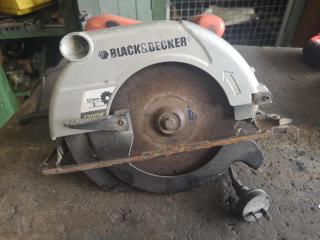 Black & Decker 185mm Corded Circular Saw