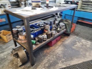 Sturdy Workbench Table Shelf