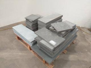 Pallet Of Assorted Bluestone Pavers