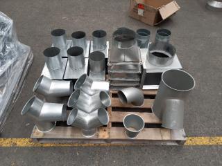 Pallet Of Assorted Flueing Dampers /Joiners/ Adapters