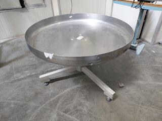 Stainless Steel Motorised Rotary Table