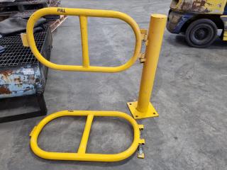 Heavy Duty Steel Safety Barrier Gate