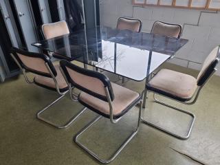 Lunch Room Table w/ 6x Chairs