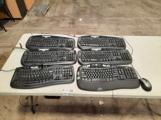 Assortment of Keyboards and Mouse