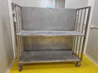 Large Stainless Shelf Trolley
