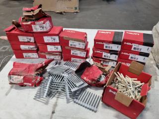 Hilti X-U 52 MX Collated Steel / Concrete Nails w/ Washers