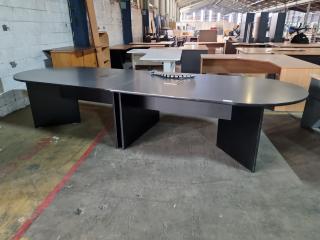 Modern Powered Office Boardroom Meeting Table