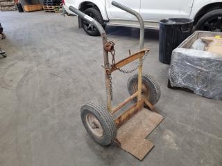 Welding Gas Bottle Trolley