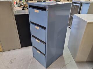 Precision 4-Drawer Steel File Cabinet