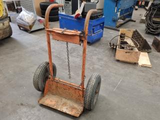 Welding Gas Bottle Trolley