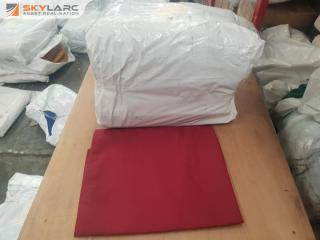 Bag of 40 Maroon Table Cloths