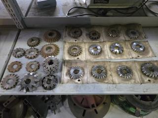 Lot of Milling Machine Tooling 