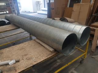 2 x Lengths 350mm Spiral Tube