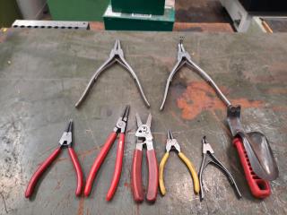 Assortment Of Circlip Pliers (Stahlwille, Will)