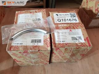 4 Boxes of New Hafele Metal Drawer Handles