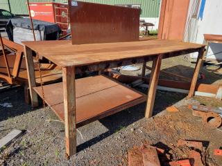 Heavy All Steel Workbench Table