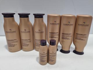 Pureology Nanoworks Gold Shampoos & Conditioners, 8x Bottles